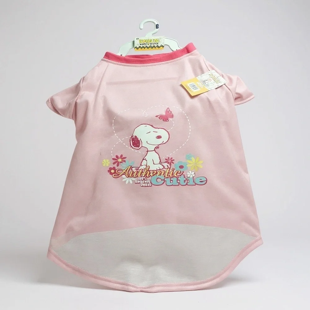 Peanuts Pink Snoopy Dog Outfit
